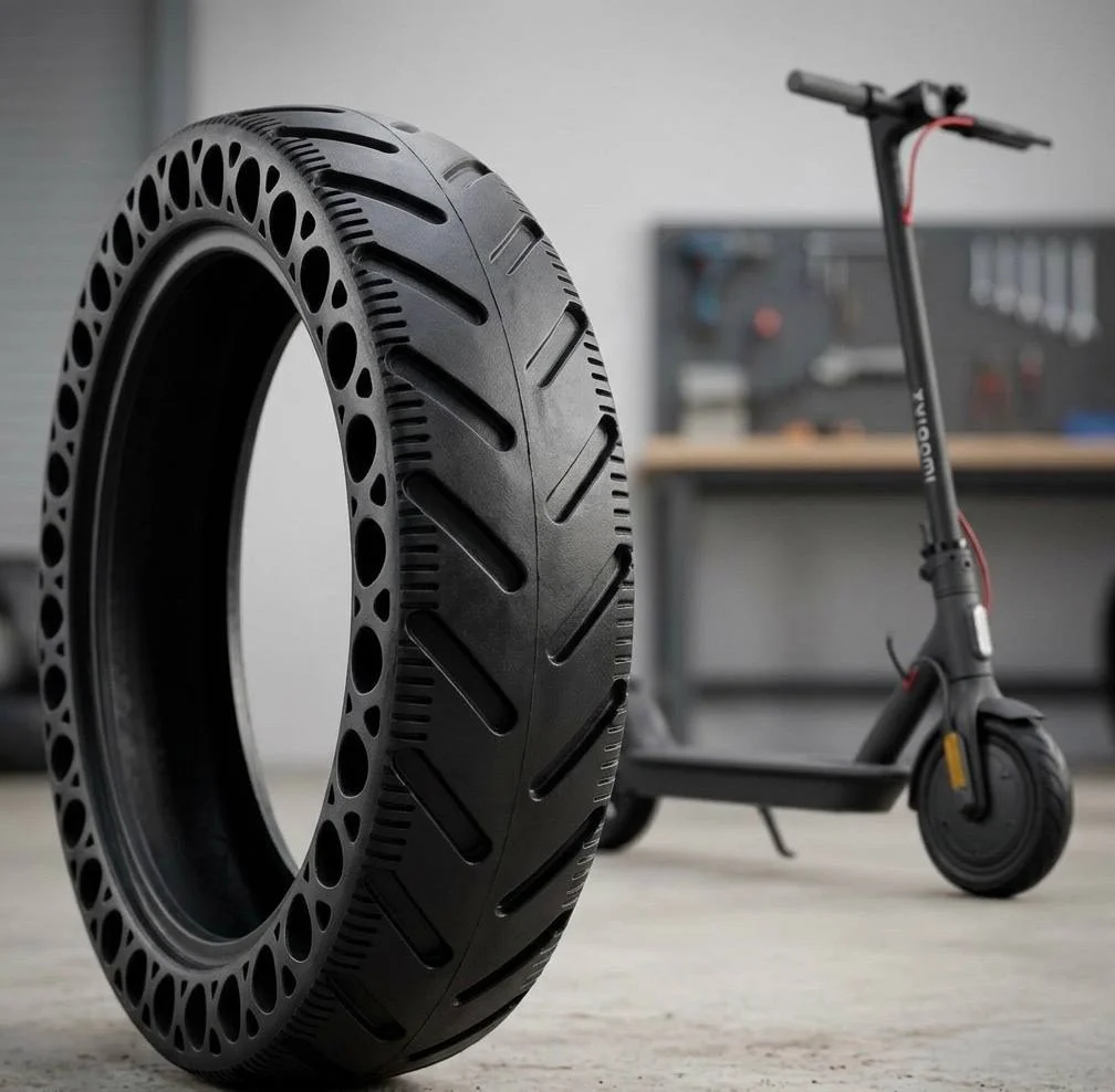 Punkteringsfritt däckbyte för Xiaomi elsparkcykel